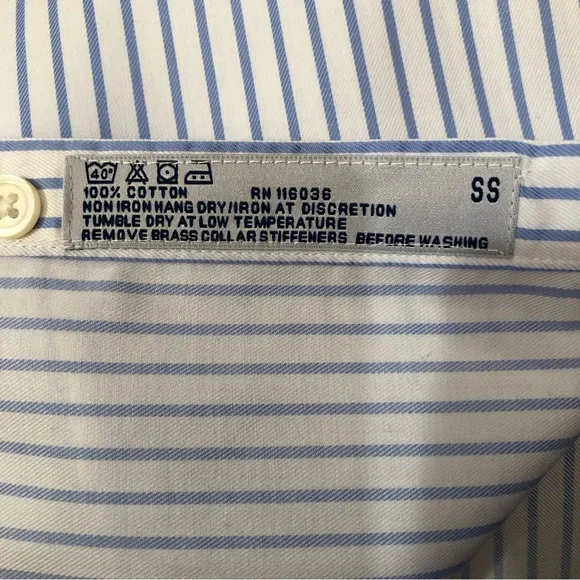 LAST CHANCE! Mens Charles Tyrwhitt Extra Slim Fit Button Down Shirt - Picture 4 of 15